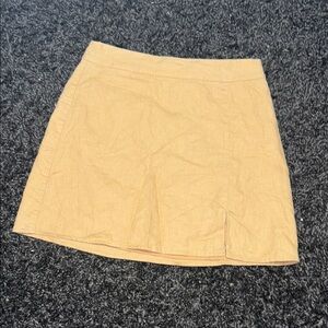 Tan Mini Skirt